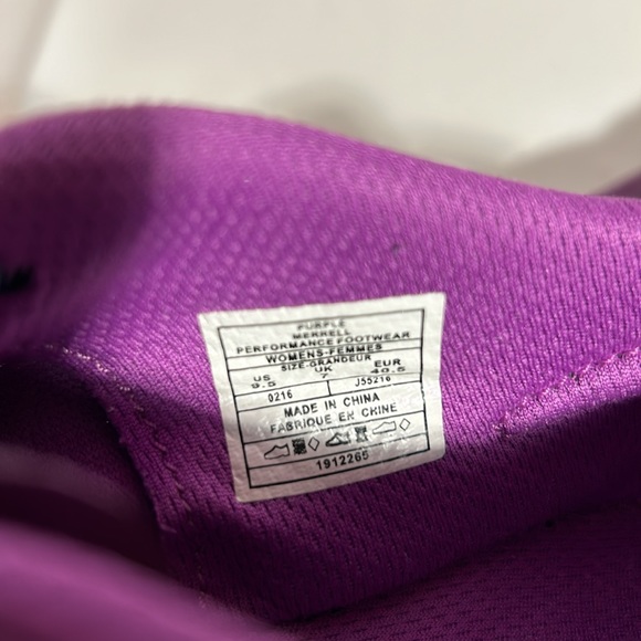 Merrell Women’s Purple All Out Soar Running Shoes Size 9.5-EUC - Picture 6 of 7